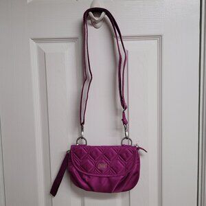 Lug Dash Convertible Mini Cross-body, magenta, VGUC
